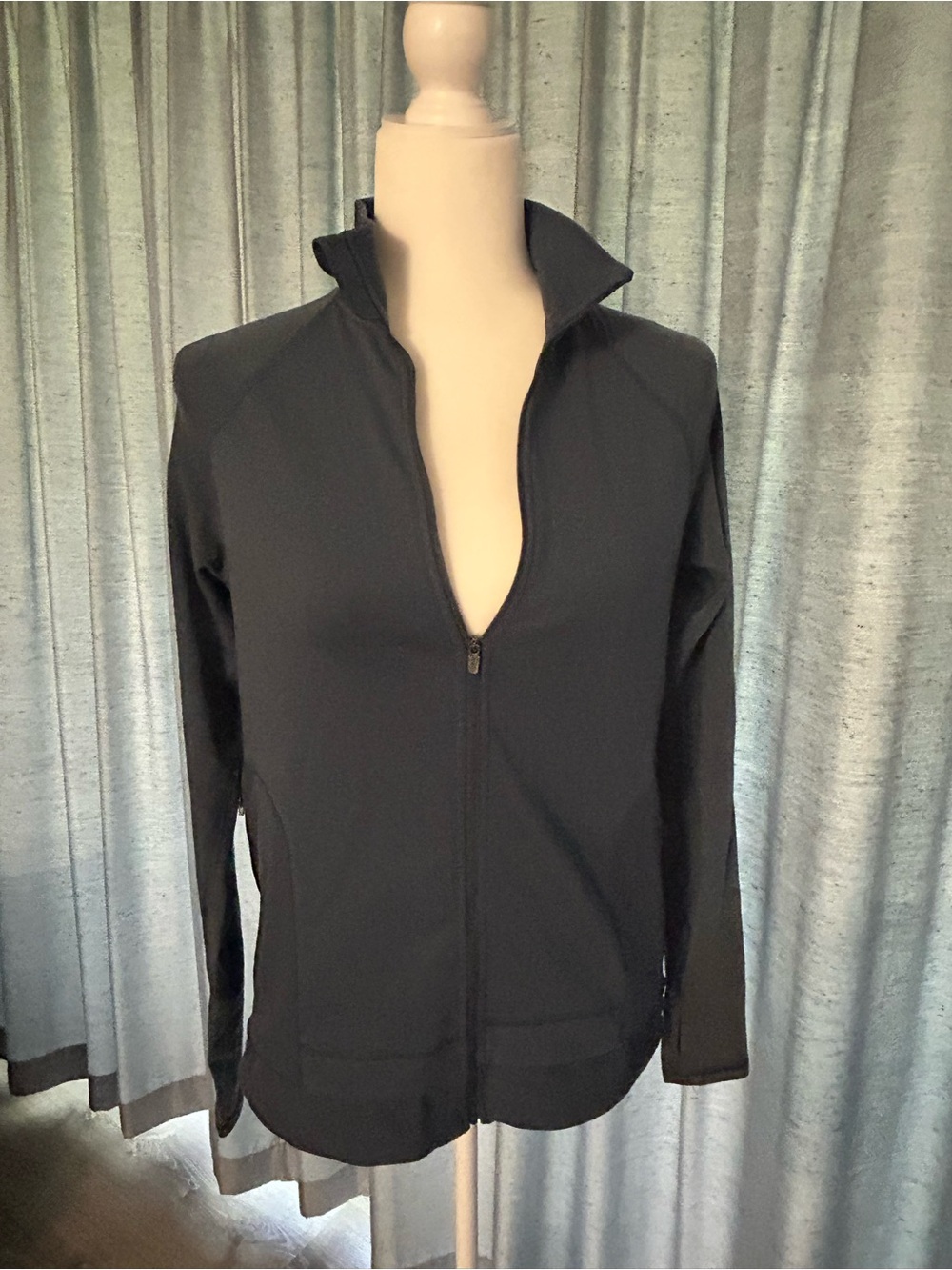 Bluish gray Full-Zip Women's Jacket - Lightweight Everyday Layer